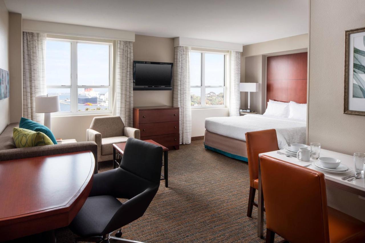 Residence Inn Long Beach Downtown Exteriör bild