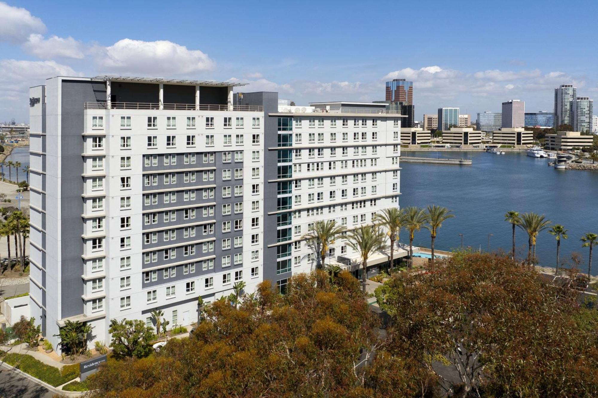 Residence Inn Long Beach Downtown Exteriör bild
