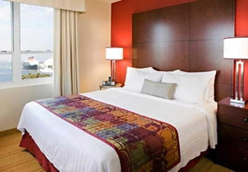 Residence Inn Long Beach Downtown Exteriör bild